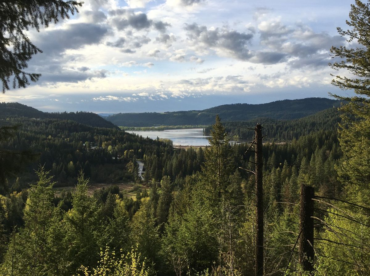 Heyburn State Park at the Highway 3 turnoff