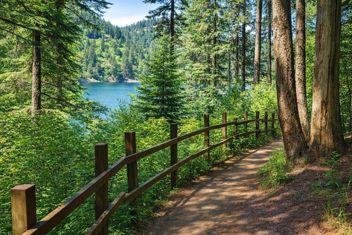 Lakeside trail, Idaho Panhandle